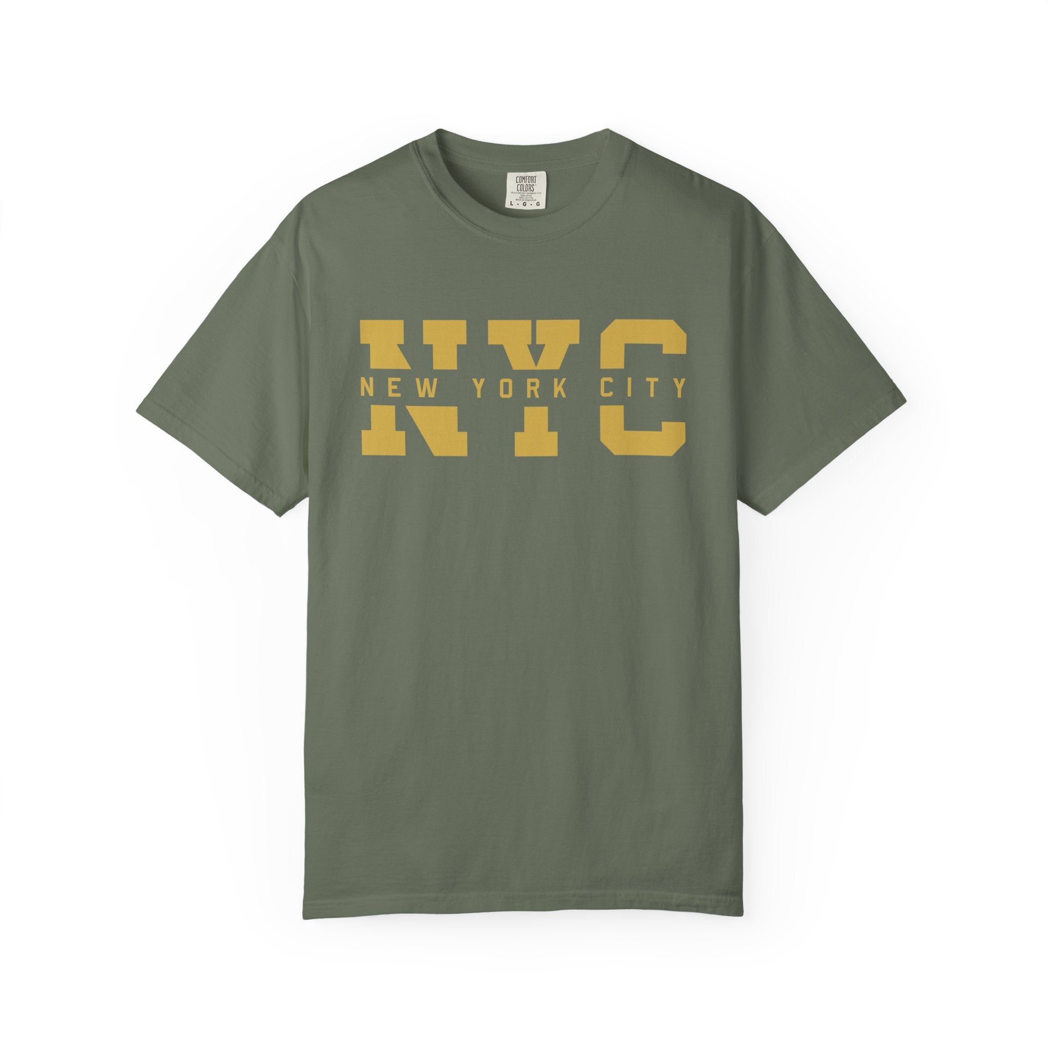 NYC Graphic Unisex T-Shirt - Moss / S