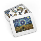 Isekai Portal Puzzle - Starry Wheatfield Jigsaw in Collectible Tin (30-2000 Pieces)