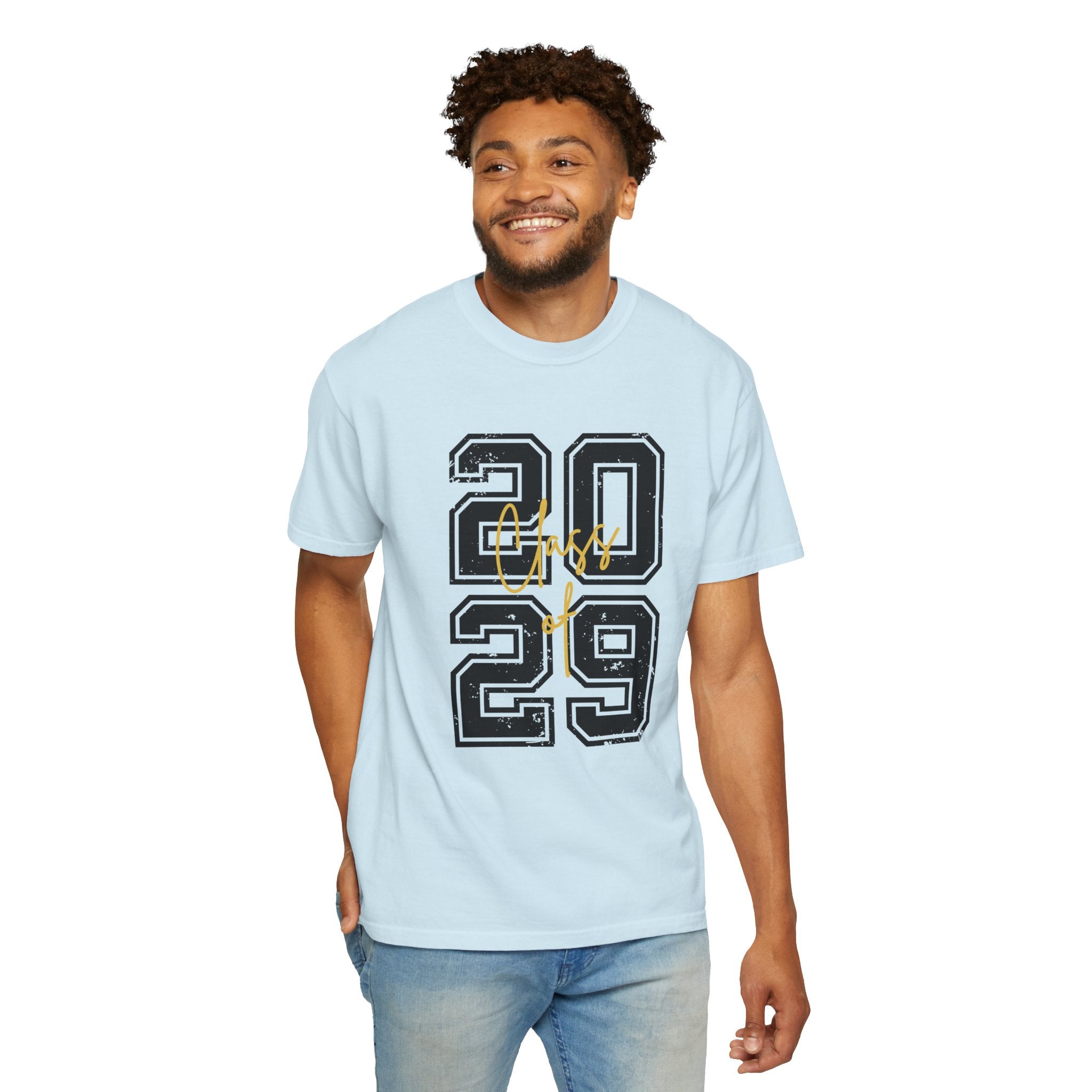 Class of 2029 Vintage Unisex T-Shirt Trendy Graphic Tee for Celebrations Comfortable Everyday Wear Unique Gift Idea