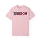 Freedom Flag Typography T-Shirt - Blossom / S