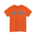 West Virginia Vintage Varsity Unisex T-shirt - Orange / S - T-Shirt