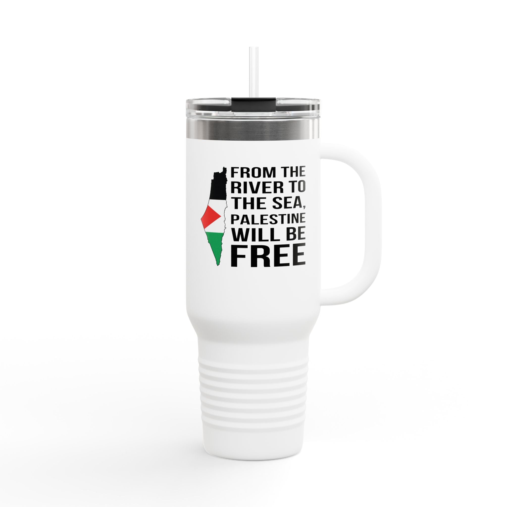 Palestine Freedom Insulated Travel Mug