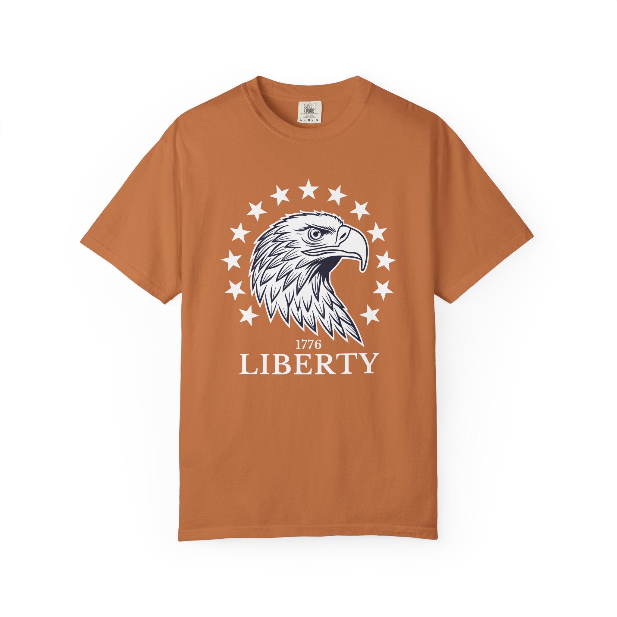 Liberty Graphic Eagle T-Shirt - Yam / S