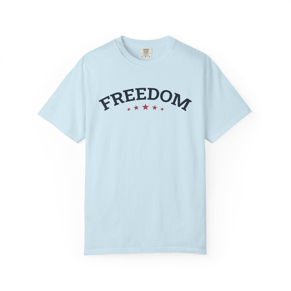 Freedom Unisex T-Shirt - Chambray / S