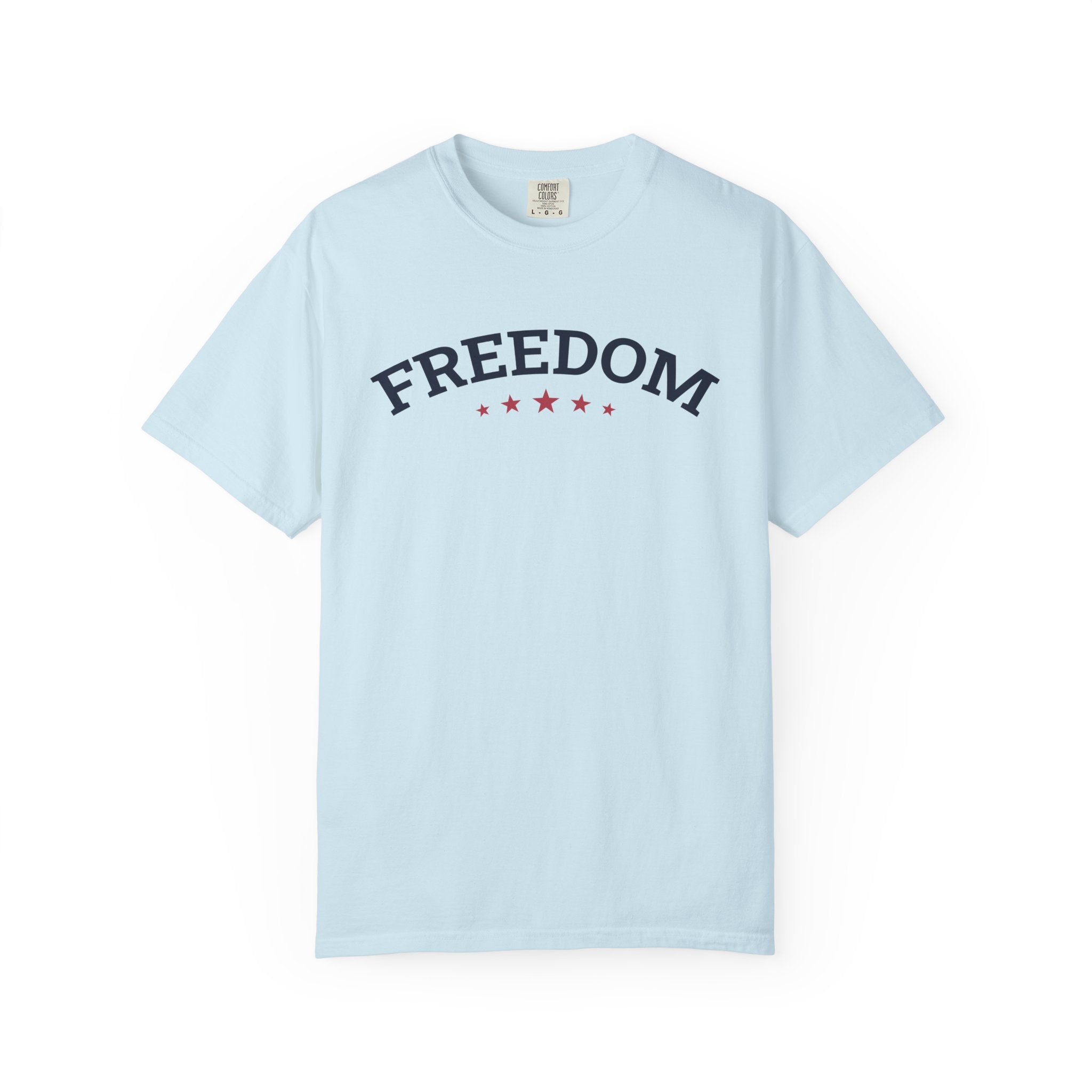 Freedom Unisex T-Shirt - Chambray / S