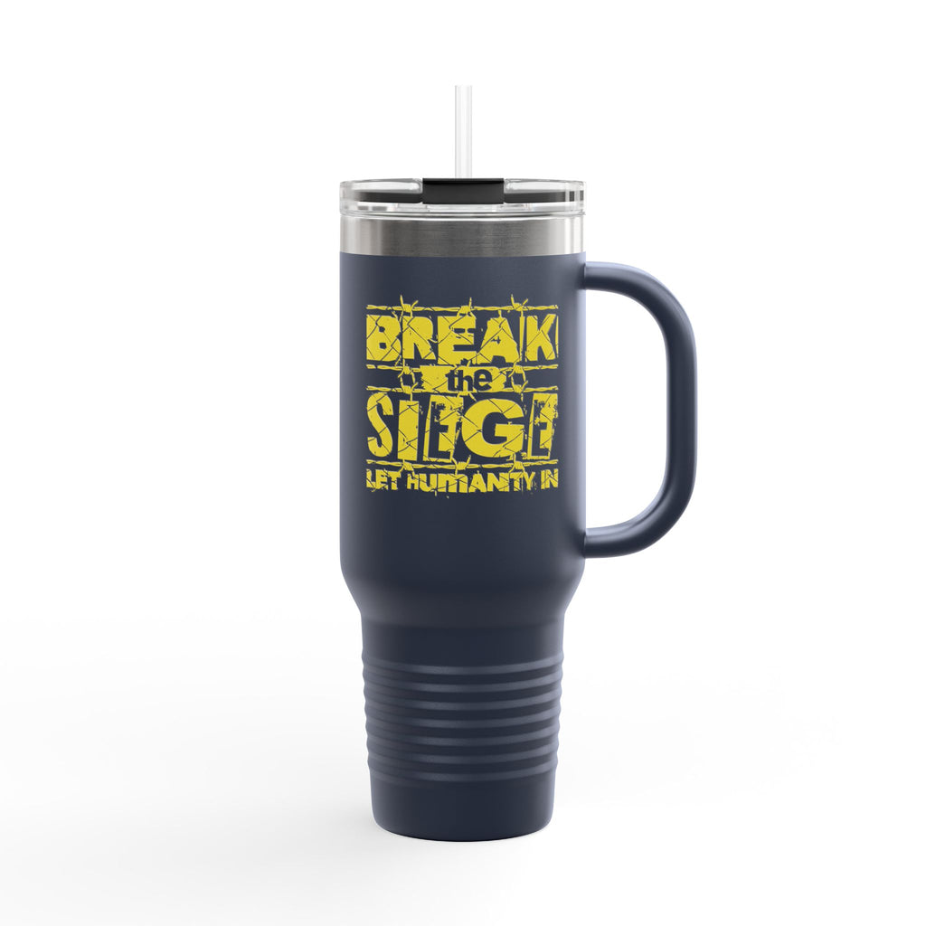 Break the Siege Insulated Travel Mug