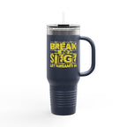 Break the Siege Insulated Travel Mug