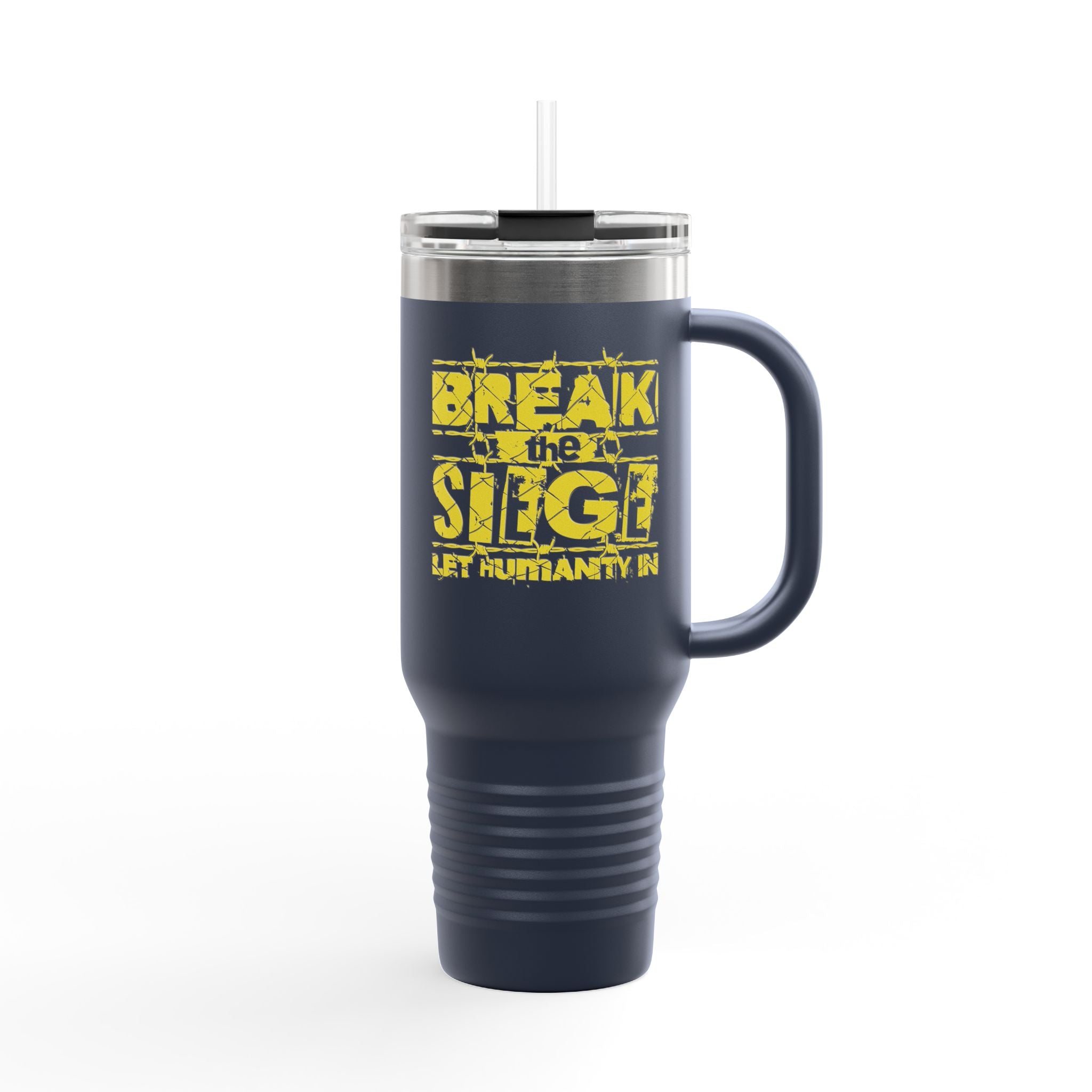Break the Siege Insulated Travel Mug
