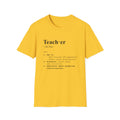 Teacher Definition T-Shirt (V5) - Daisy / S - T-Shirt