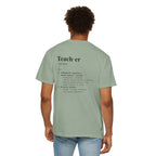 Teacher Definition T-Shirt (V1 - Back Print) - T-Shirt