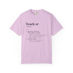 Teacher Definition T-Shirt (V1) - Orchid / S - T-Shirt