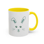 Cute Bunny Rabbit Accent Mug