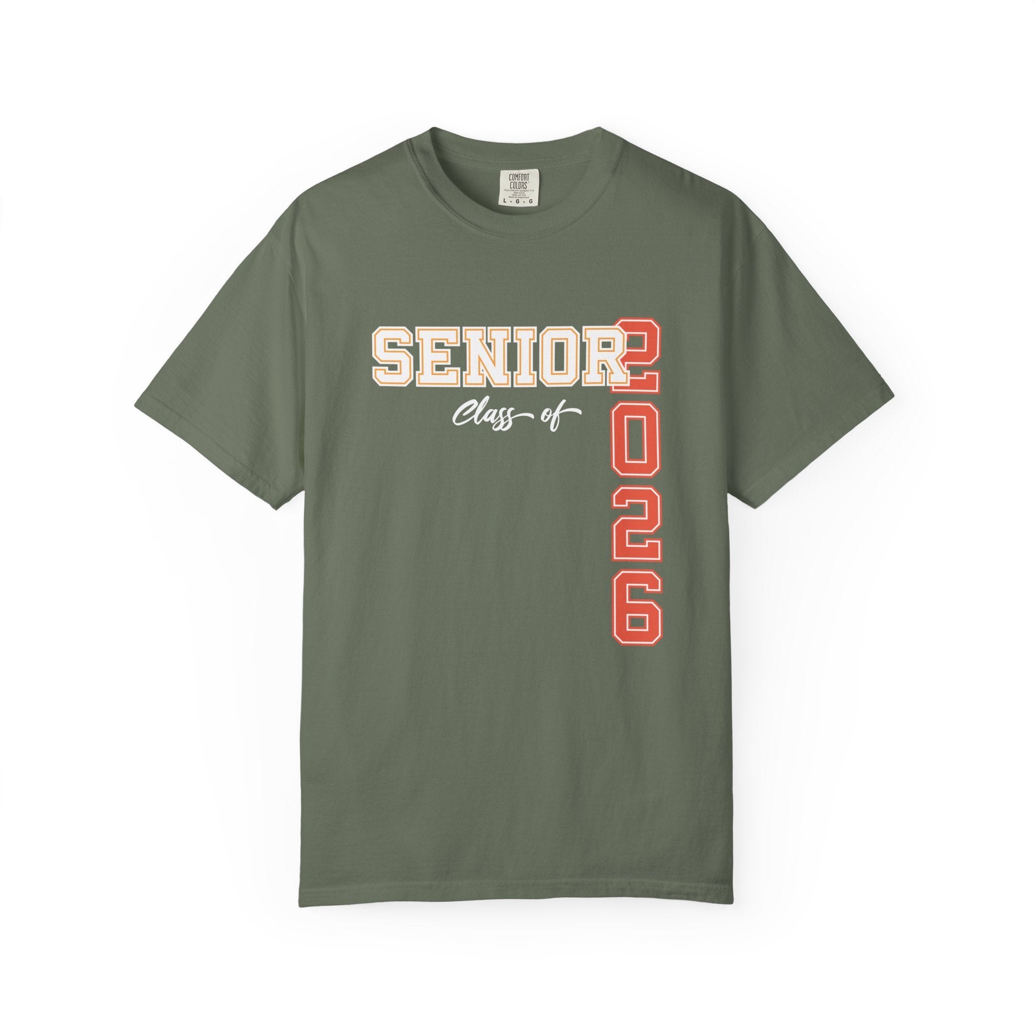 Senior Class of 2026 T-Shirt | Graduation Shirt Senior Year Tee Back to School Top Gift for High School & College