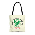 Free Palestine Tote Bag - 16’’ × / Black - Bags