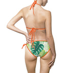 Monstera Leaf Bikini Swimsuit - All Over Prints