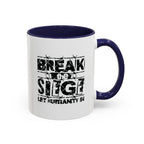 Break the Siege Accent Coffee Mug