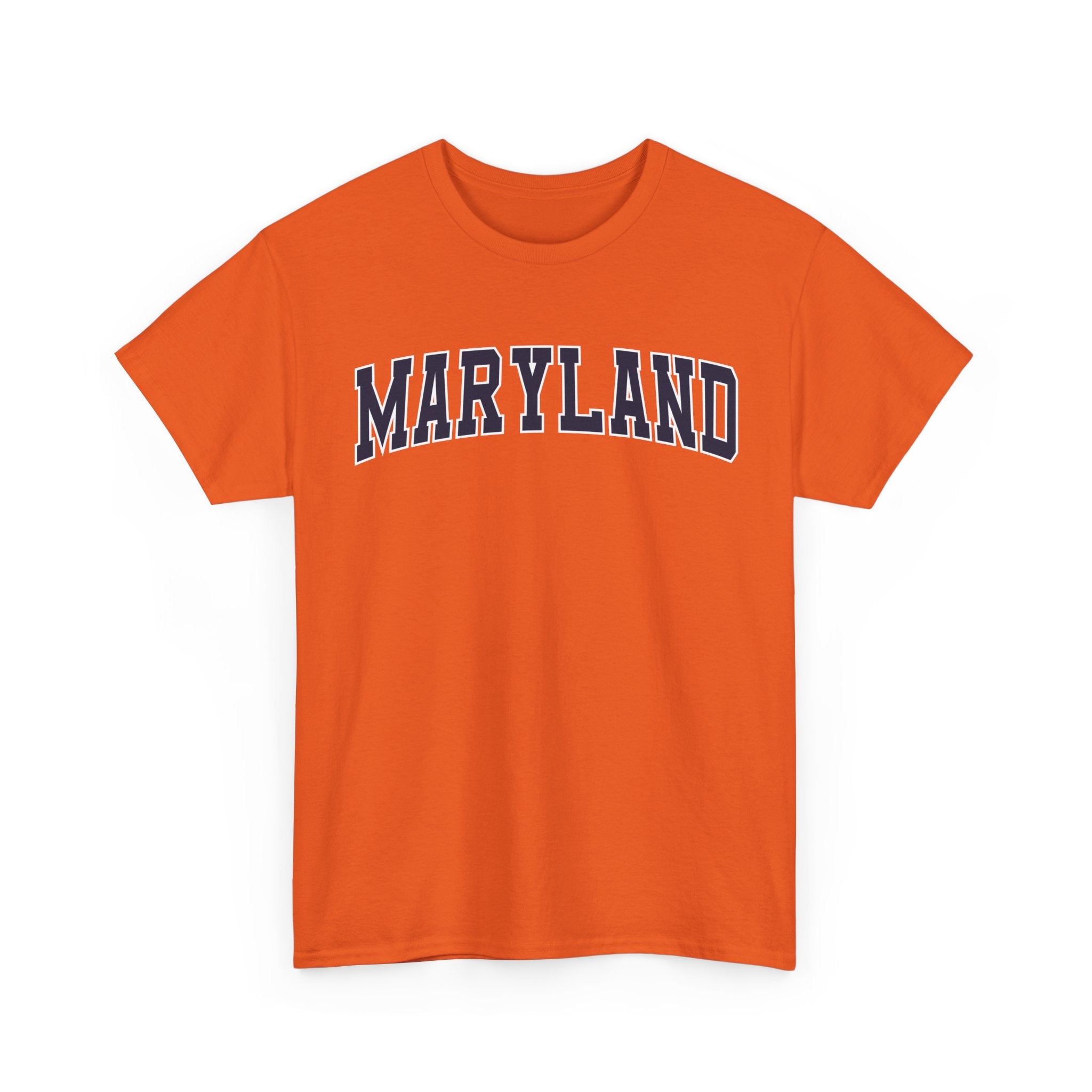 Maryland Vintage Varsity Unisex T-shirt - Orange / S - T-Shirt