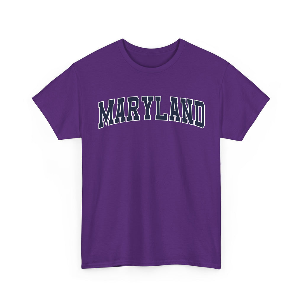 Maryland Vintage Varsity Unisex T-shirt - Purple / S - T-Shirt