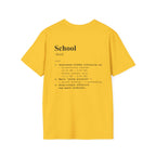 School Definition T-Shirt (V1 - Back Print) - Daisy / S - T-Shirt
