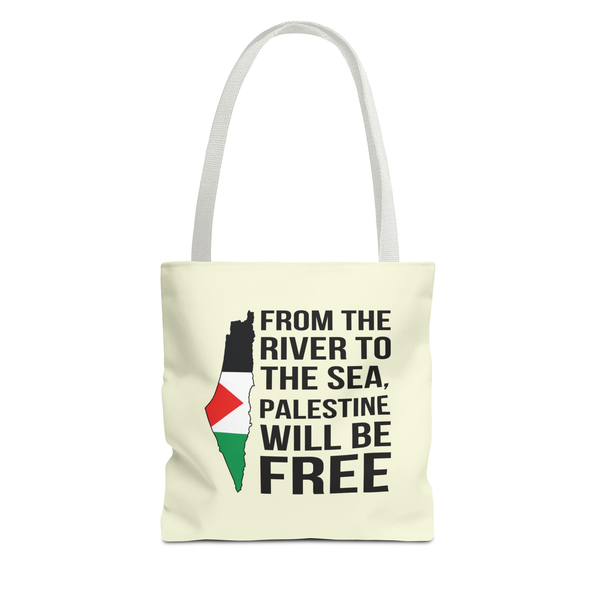 Palestine Pride Tote Bag - 13’’ × / White - Bags