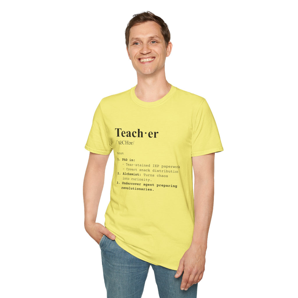 Teacher Definition T-Shirt (V5) - T-Shirt
