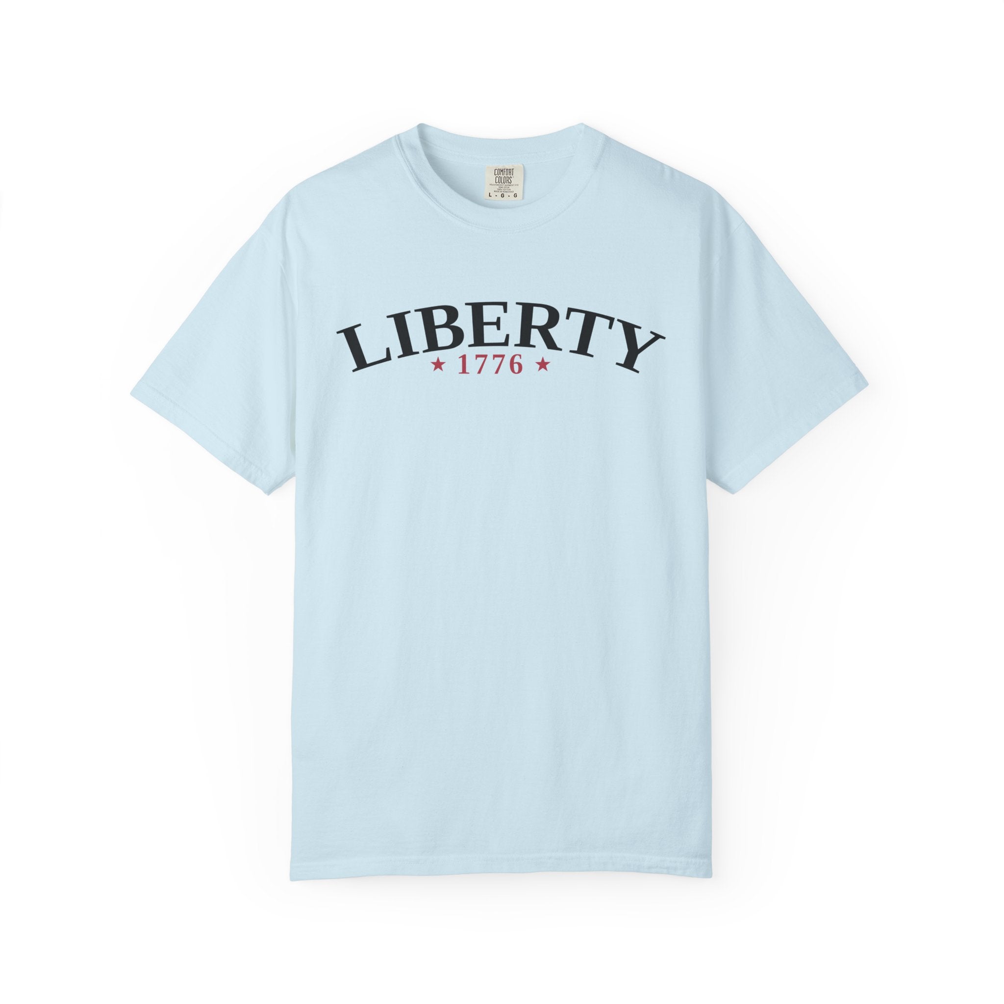 Liberty Typography T-Shirt - Chambray / S