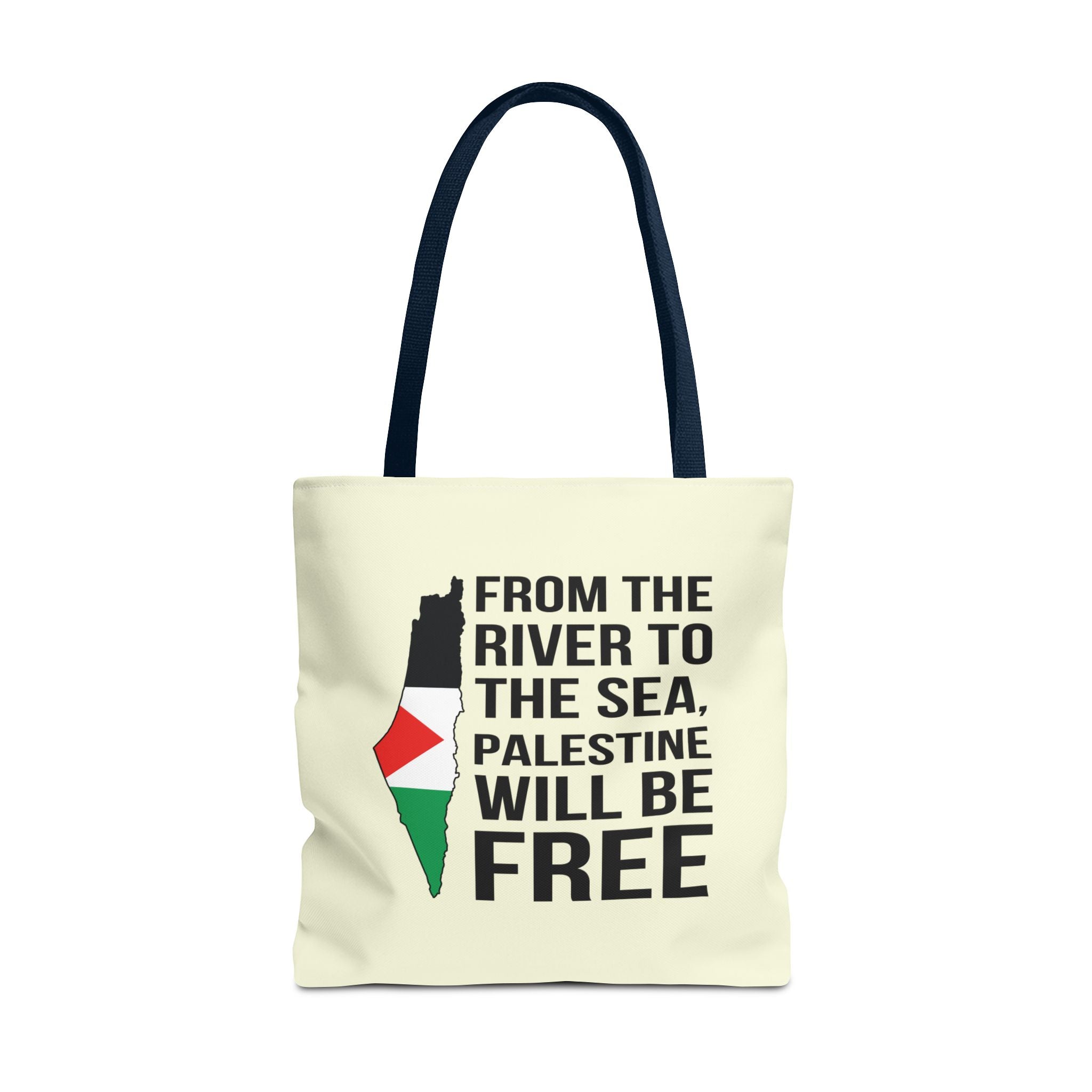 Palestine Pride Tote Bag - 18’’ × / Navy - Bags