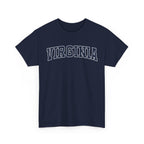 Virginia Vintage Varsity Unisex T-shirt - Navy / S - T-Shirt