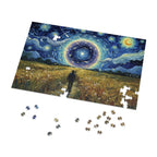 Isekai Portal Puzzle - Starry Wheatfield Jigsaw in Collectible Tin (30-2000 Pieces)