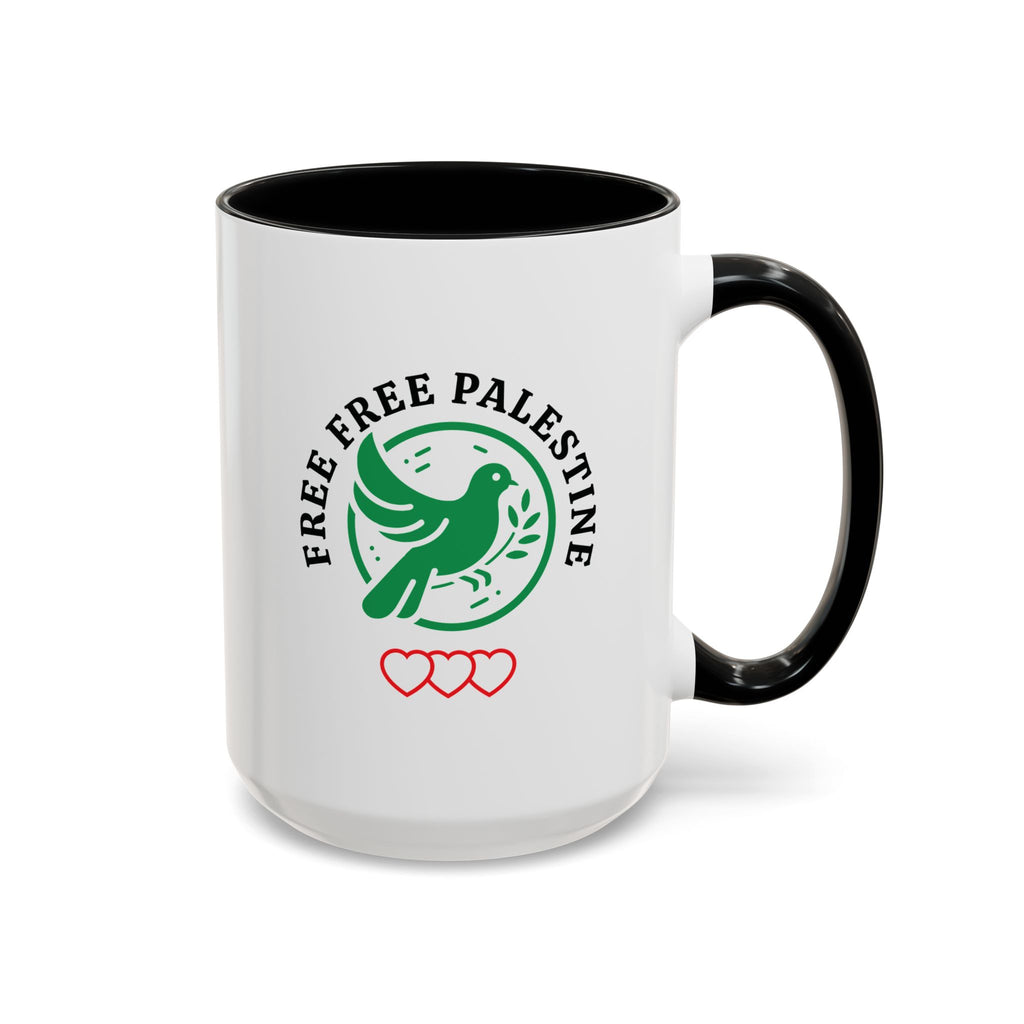 Free Palestine Accent Coffee Mug