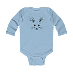 Cute Bunny Infant Long Sleeve Bodysuit - Light Blue / NB (0-3M) - Kids clothes