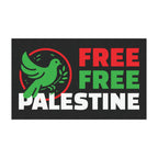 Free Palestine Car Magnets - 7.5’’ × 4.5’’ / Rectangle / 1 pc - Home Decor