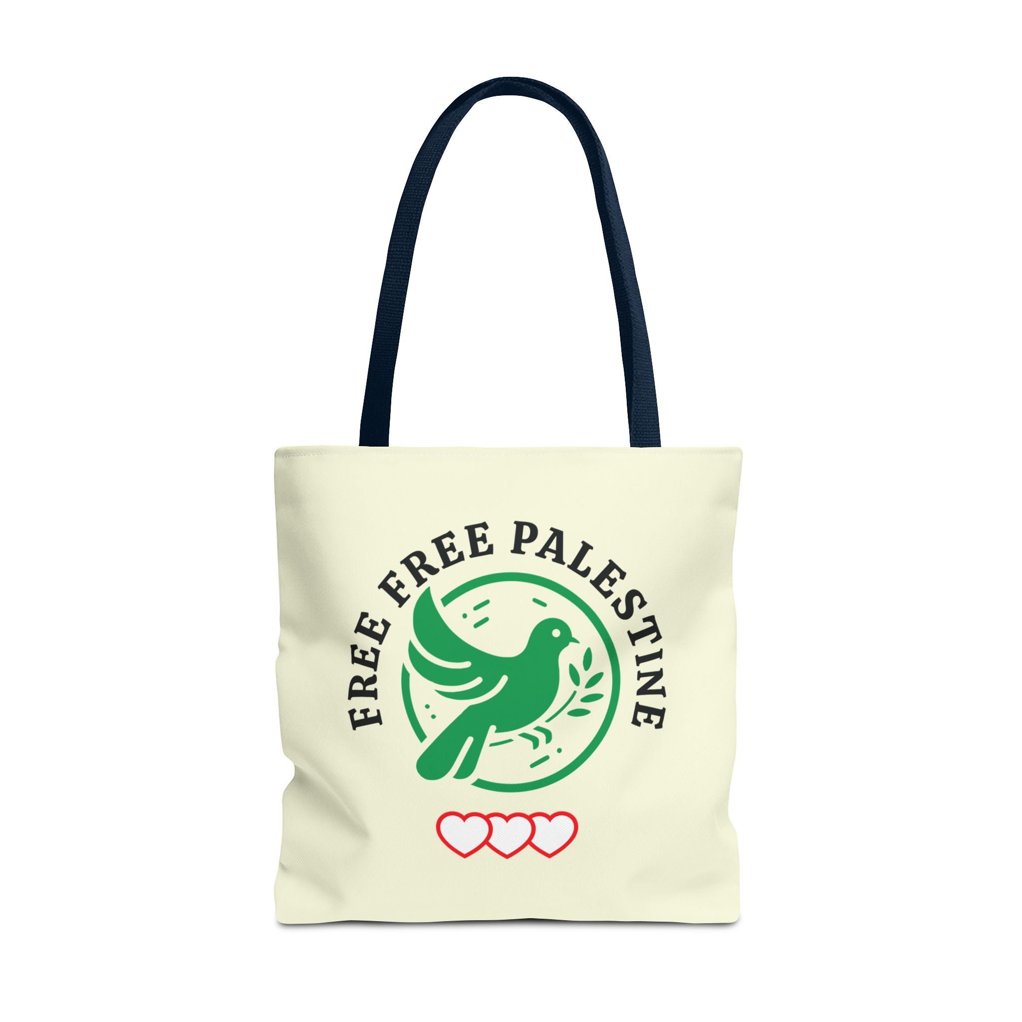Free Palestine Tote Bag - 18’’ × / Navy - Bags