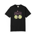 ’Love At First DINK’ Pickleball T-Shirt | Funny Couples Gift Tee - Black / S
