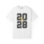 Graduation Unisex T-Shirt 2028 Customizable College Tee High School Graduation Gift Trendy Casual Wear - White / S