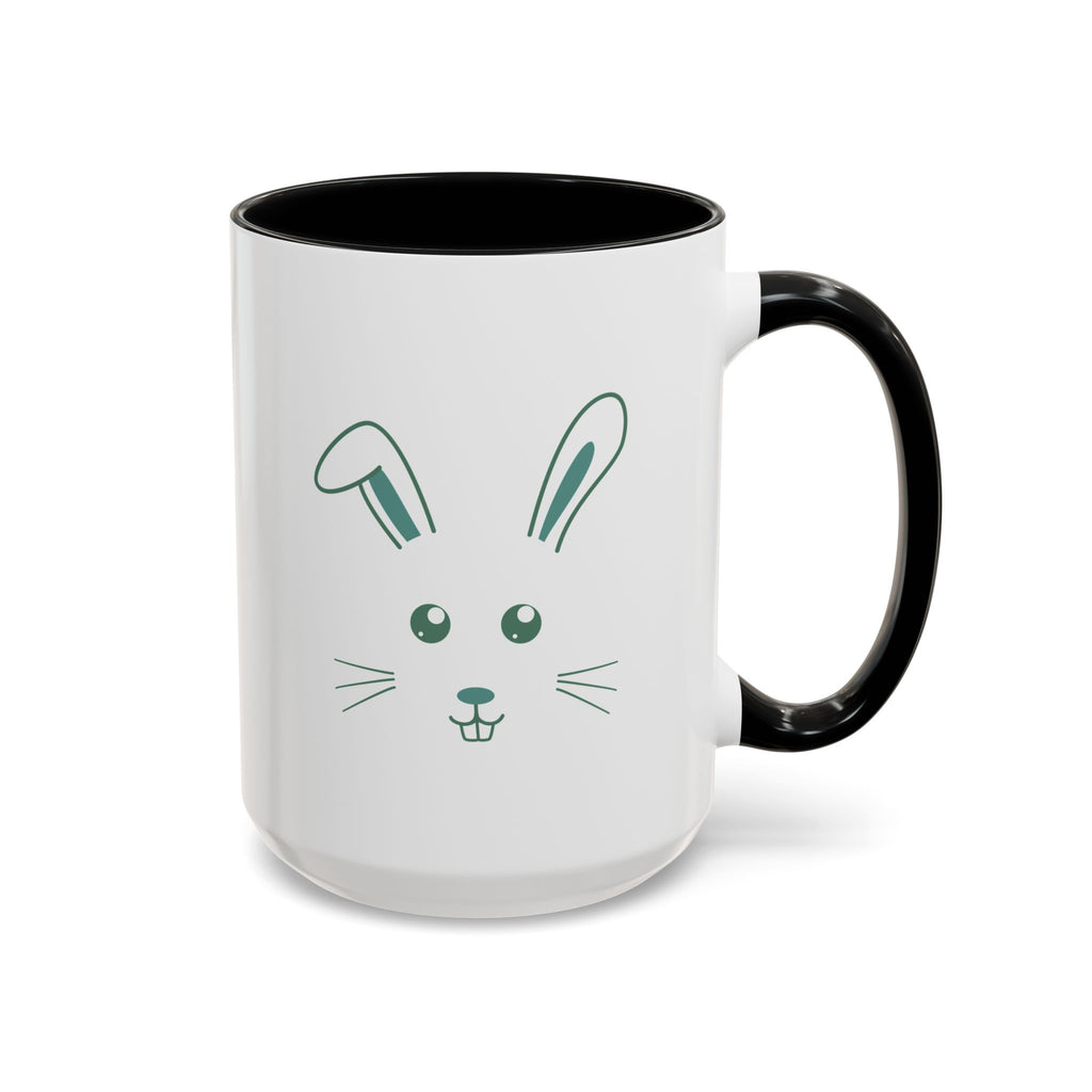 Cute Bunny Rabbit Accent Mug