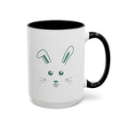 Cute Bunny Rabbit Accent Mug