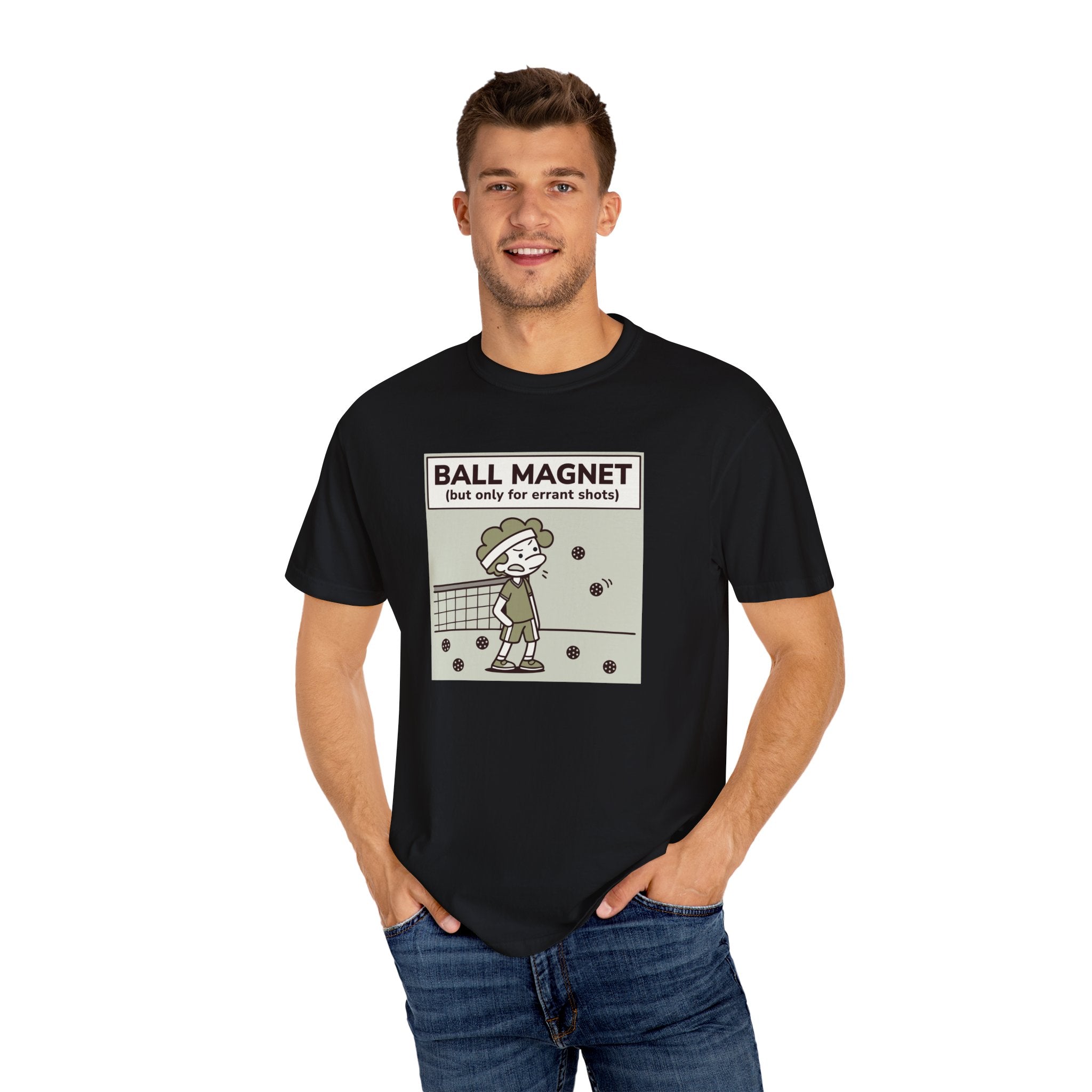 Funny Pickleball T-Shirt | Sarcastic ’Errand Boy’ Graphic Tee for Players
