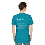 Teacher Definition T-Shirt (V3 - Back Print) - T-Shirt