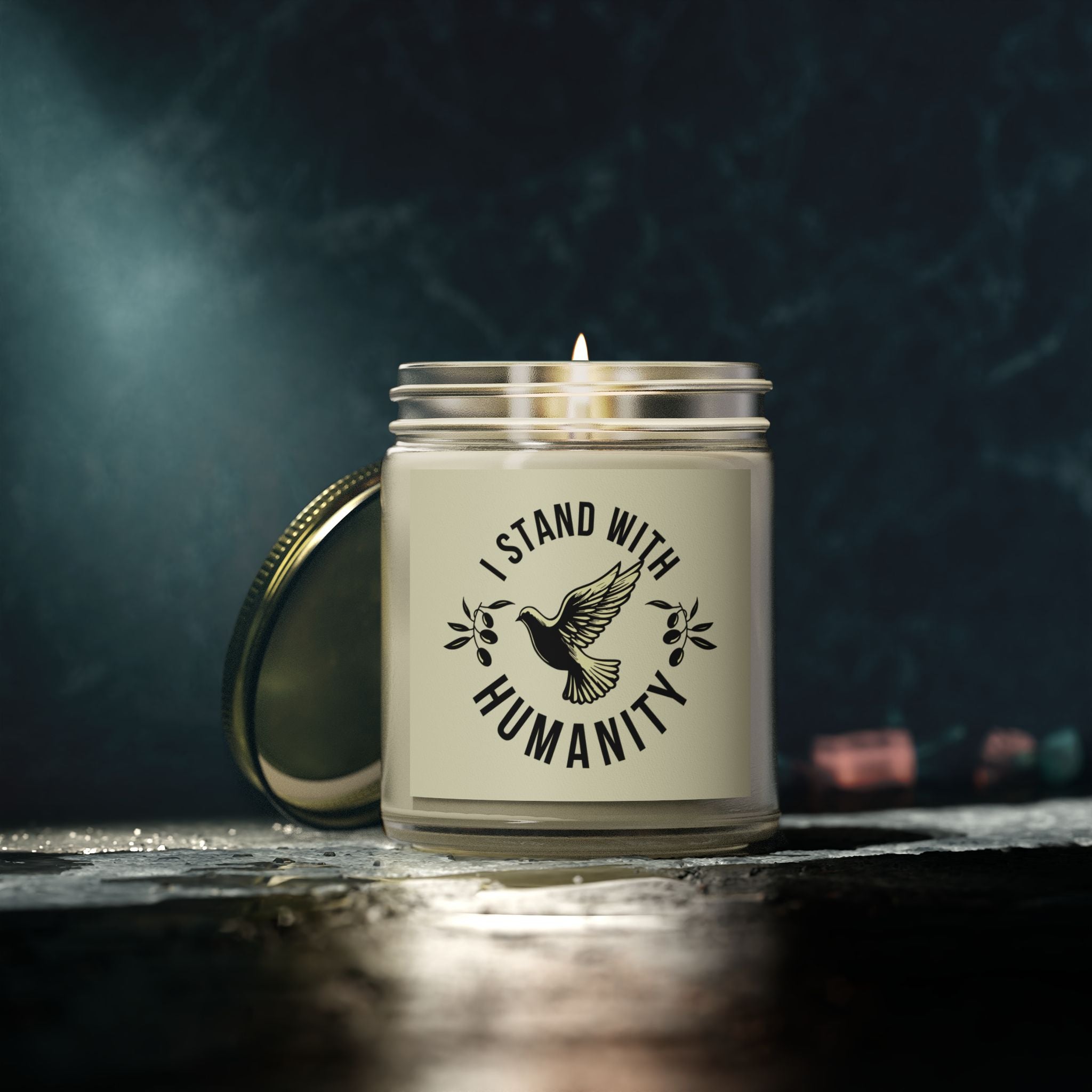 I Stand With Humanity Scented Candles - Home Decor