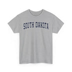 South Dakota Vintage Varsity Unisex T-shirt - Sport Grey / S - T-Shirt