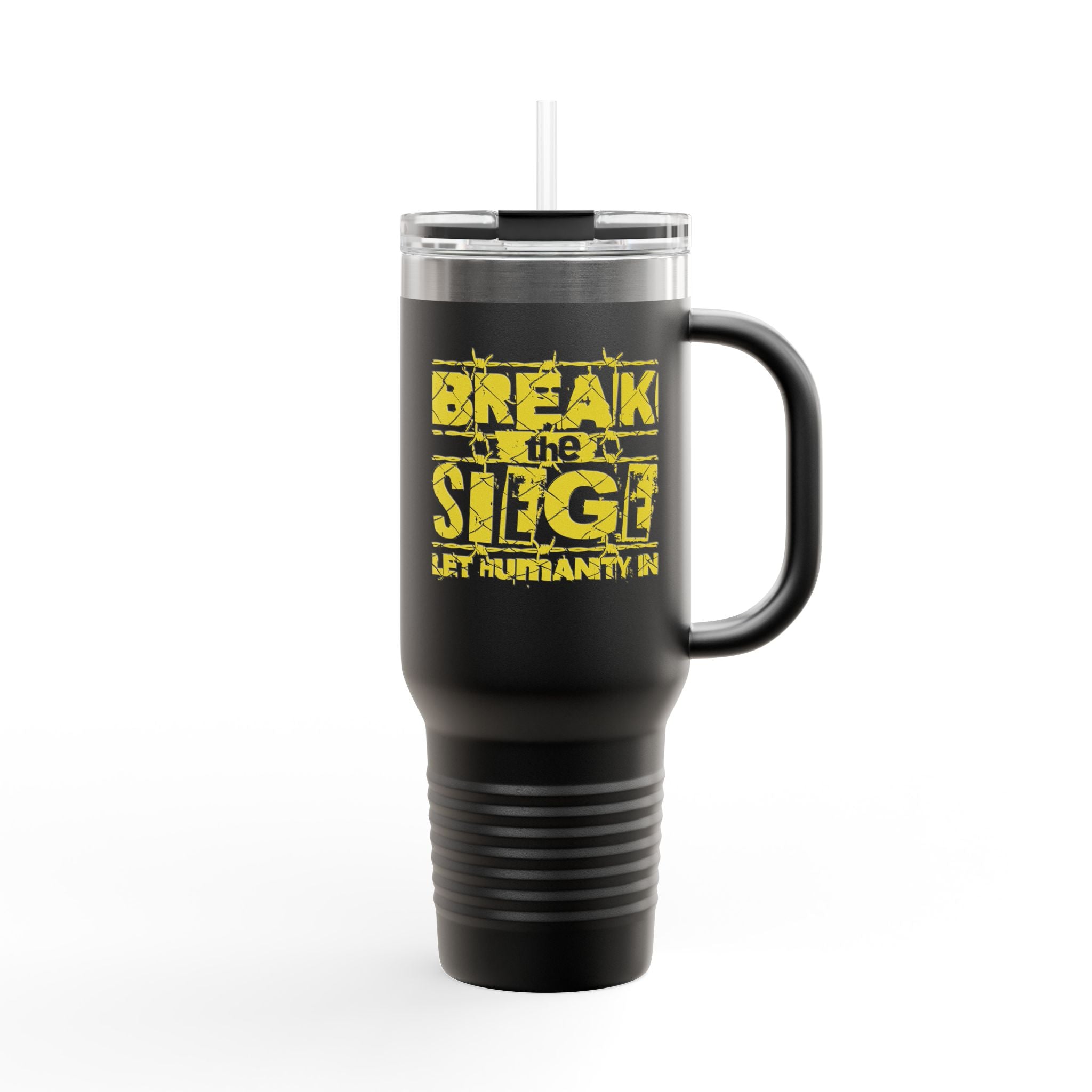 Break the Siege Insulated Travel Mug