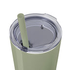 Cute Bunny Skinny Tumbler 20oz with Straw - Mug