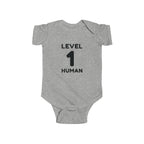 Level 1 Human Baby Bodysuit | Anime & Isekai Fan Onesie