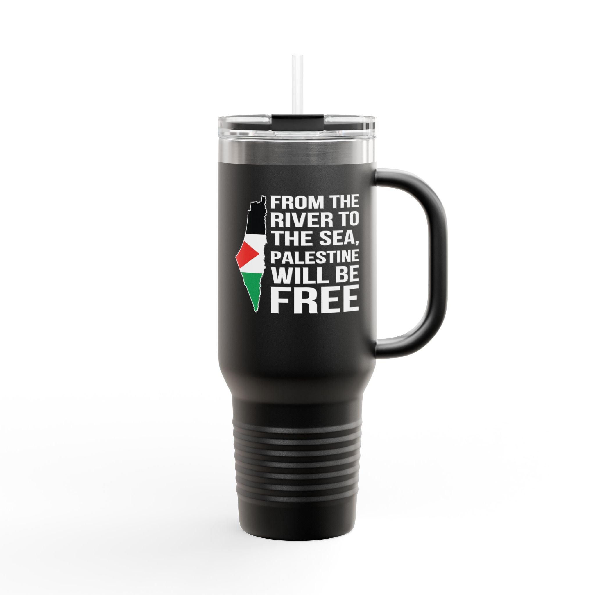 Palestine Freedom Insulated Travel Mug