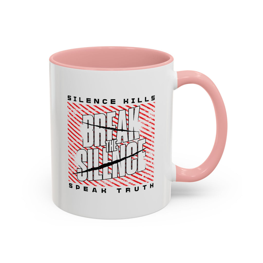 Break the Silence Accent Coffee Mug