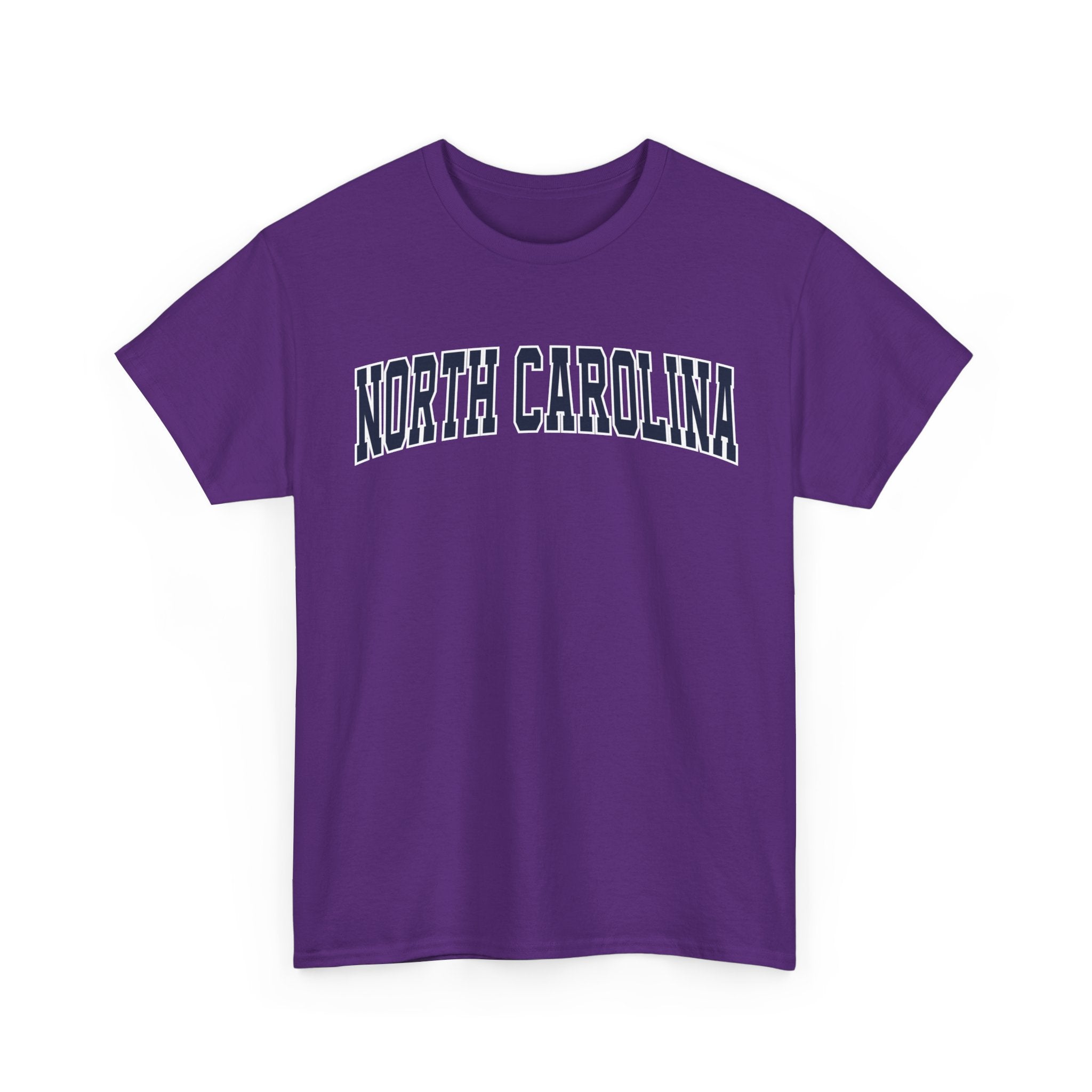 North Carolina Vintage Varsity Unisex T-shirt - Purple / S - T-Shirt