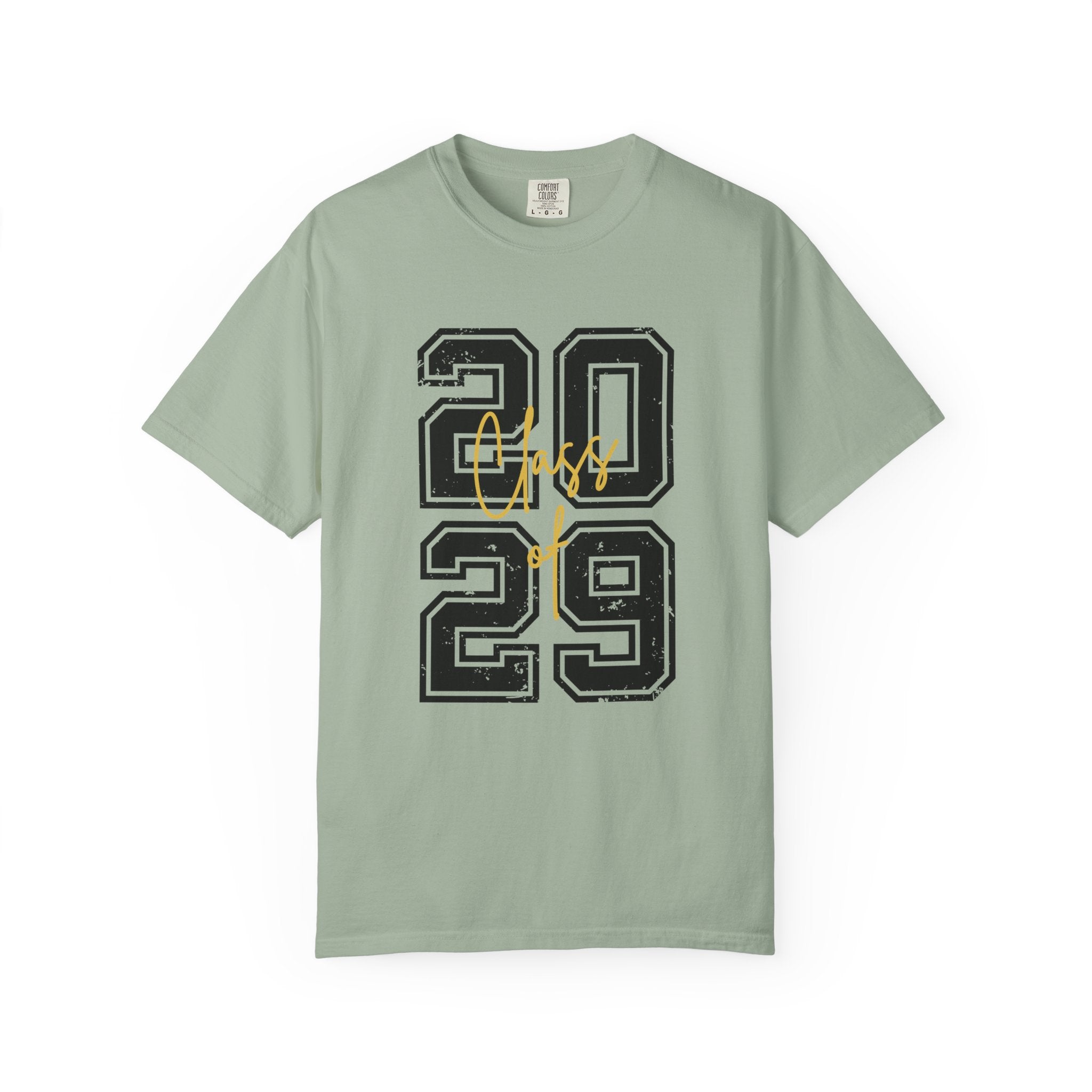 Class of 2029 Vintage Unisex T-Shirt Trendy Graphic Tee for Celebrations Comfortable Everyday Wear Unique Gift Idea