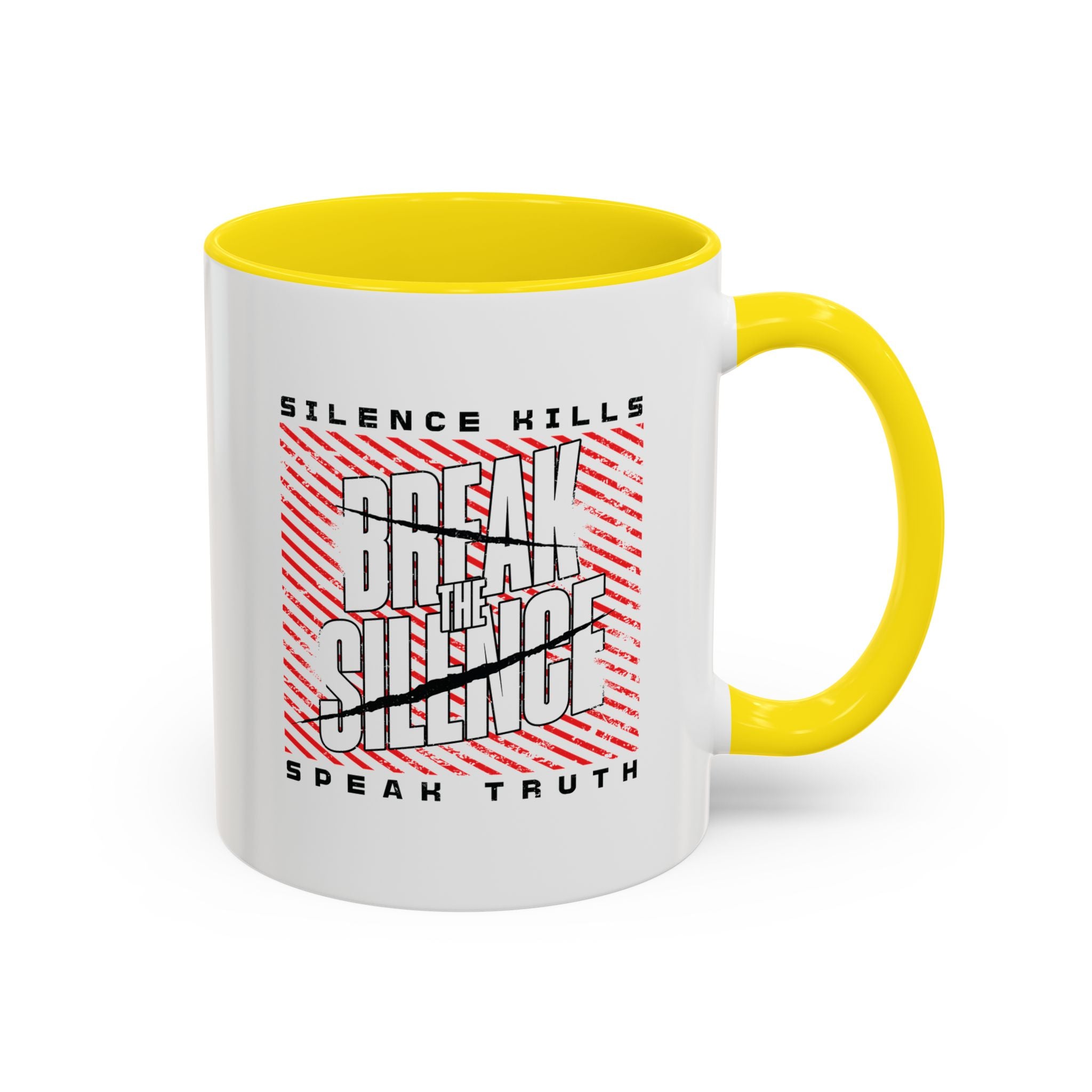 Break the Silence Accent Coffee Mug