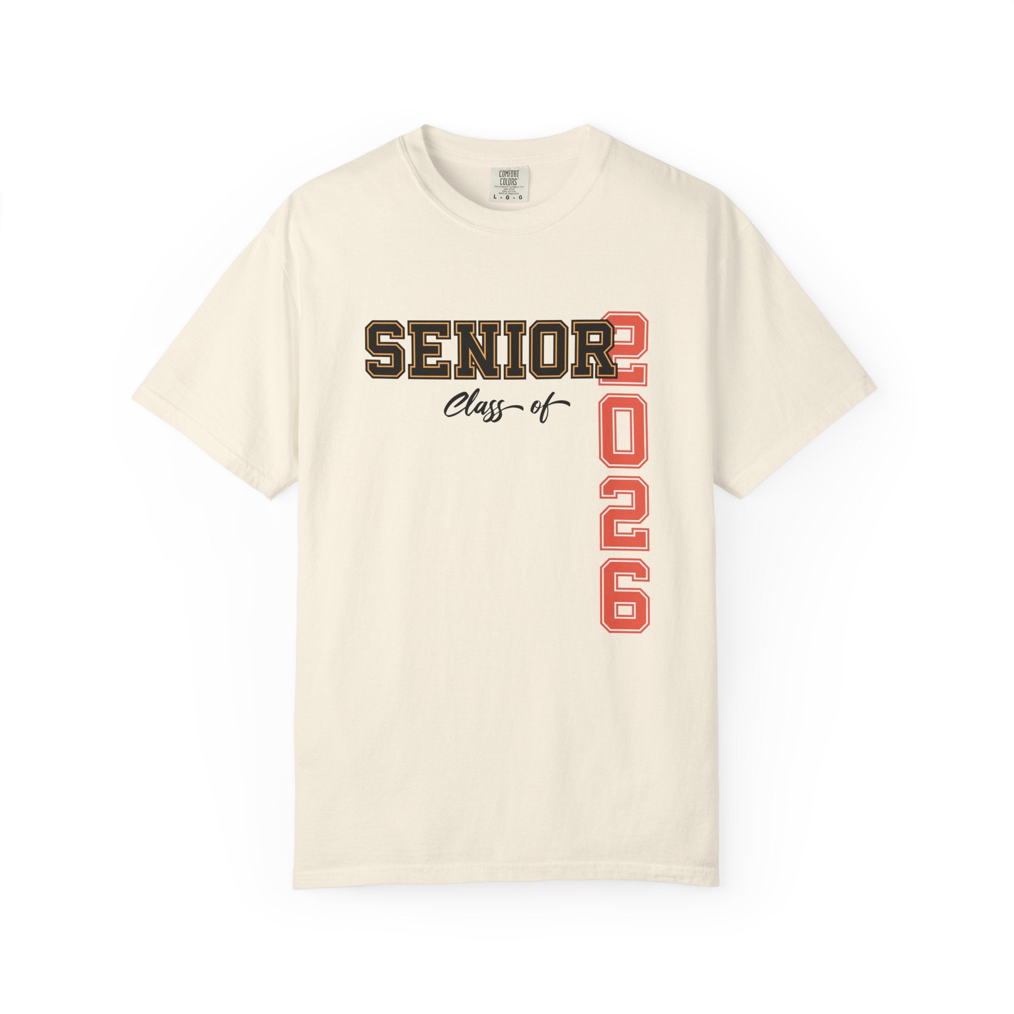Senior Class of 2026 T-Shirt | Graduation Shirt Senior Year Tee Back to School Top Gift for High School & College